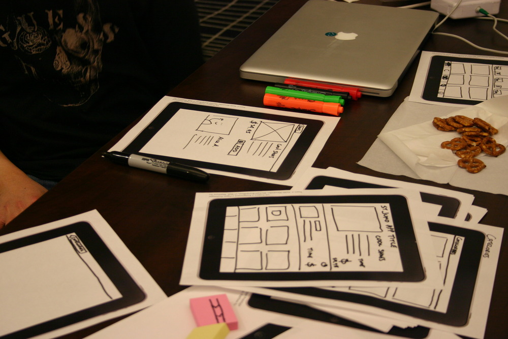 Paper Prototyping for mobile